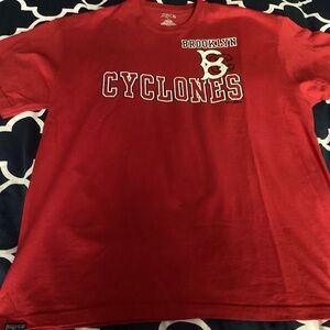 Red BrooklynCyclones tee shirt